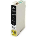 Ink cartridge Black replaces Epson C13T12814012, T1281 OEM - (T1281_IC)
