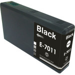 Ink cartridge Black replaces Epson C13T70114010, T7011 OEM - (T7011_IC)