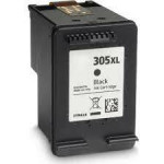 Ink cartridge Black replaces HP 3YM62AE, 305XL OEM - (305BKXL_IR)