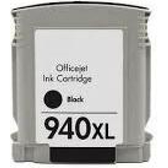 Ink cartridge Black replaces HP C4906AE, 940XL OEM - (940BXL_IC)