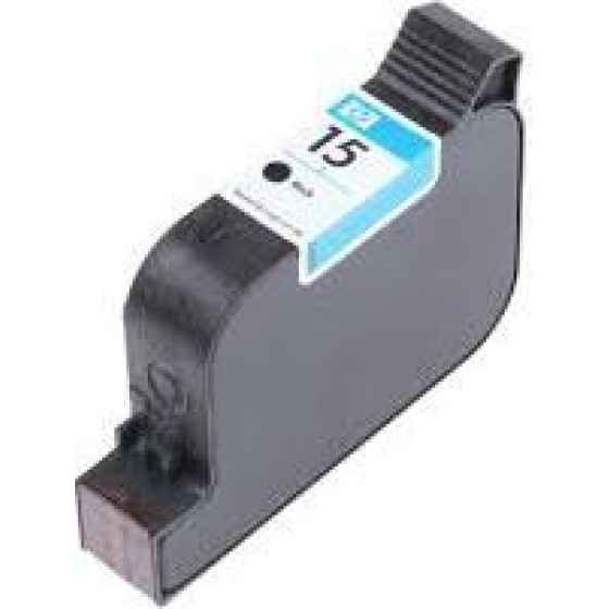 Ink cartridge Black replaces HP C6615DE, 15 OEM - (C6615D_IR)