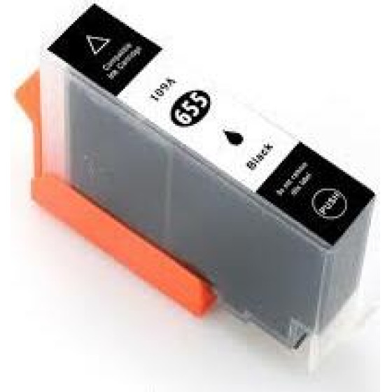 Ink cartridge Black replaces HP CZ109AE, 655 OEM - (655BXL_IC)