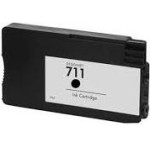 Ink cartridge Black replaces HP CZ129A, 711 OEM - (711B_IC)