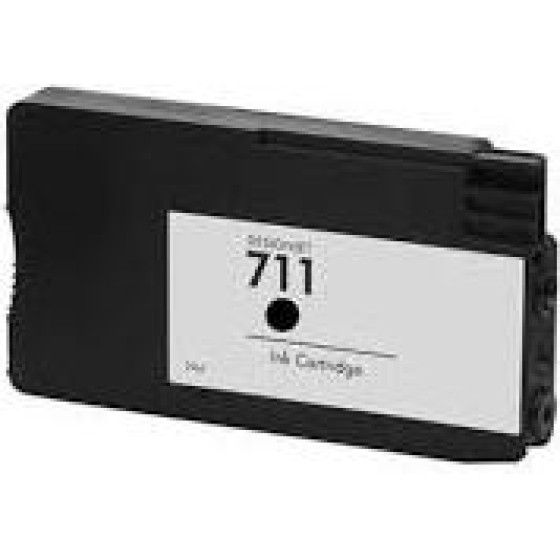 Ink cartridge Black replaces HP CZ129A, 711 OEM - (711B_IC)
