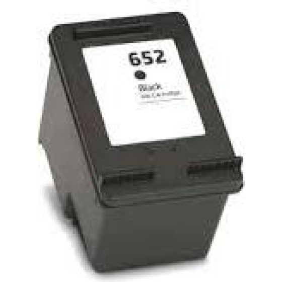 Ink cartridge Black replaces HP F6V25AE, 652 (XL) OEM - (652BXL_IC)