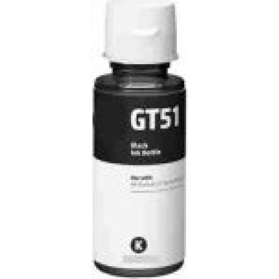 Ink cartridge Black replaces HP M0H57AE, GT51BK OEM - (GT51B_IC)