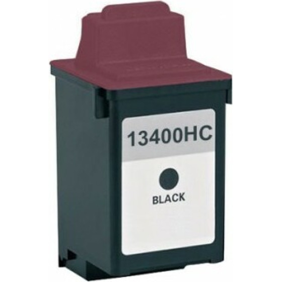 Ink cartridge Black replaces Lexmark 13400HC OEM - (LEX13400_IR)