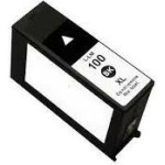 Ink cartridge Black replaces Lexmark 14N1068E, 100XL OEM - (100BXL_IC)