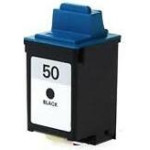 Ink cartridge Black replaces Lexmark 17G0050E, 50 OEM - (17G0050_IR)