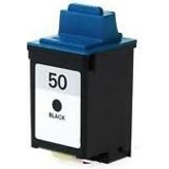 Ink cartridge Black replaces Lexmark 17G0050E, 50 OEM - (17G0050_IR)