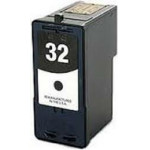 Ink cartridge Black replaces Lexmark 18C0032E, 32 OEM - (18C0032_IC)
