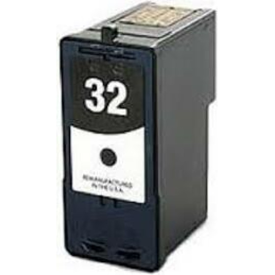 Ink cartridge Black replaces Lexmark 18C0032E, 32 OEM - (18C0032_IC)