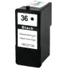 Ink cartridge Black replaces Lexmark 18C2130E, 36 OEM - (18C2130E_IC)