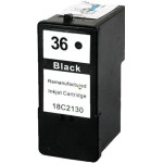 Ink cartridge Black replaces Lexmark 18C2130E, 36 OEM - (18C2130E_IC)