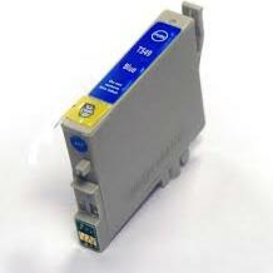 Ink cartridge Blue replaces Epson C13T05494010, T0549 OEM - (T0549_IC)