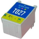 Ink cartridge Color replaces Epson C13T02740110, T027 OEM - (T027_IC)