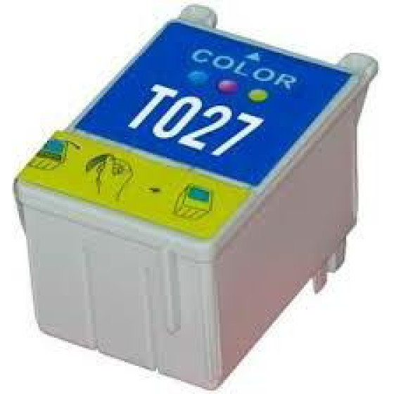 Ink cartridge Color replaces Epson C13T02740110, T027 OEM - (T027_IC)