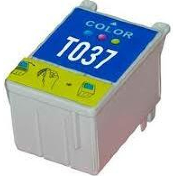 Ink cartridge Color replaces Epson C13T03704010, T037 OEM - (T037_IC)