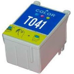 Ink cartridge Color replaces Epson C13T04104010, T041 OEM - (T041_IC)
