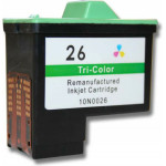 Ink cartridge Color replaces Lexmark 10N0026E, 26 OEM - (10N0026E_IC)