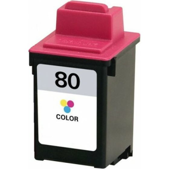 Ink cartridge Color replaces Lexmark 12A1980, 80 OEM - (12A1980_IR)