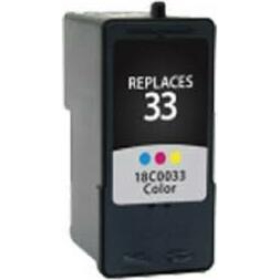 Ink cartridge Color replaces Lexmark 18C0033E, 33 OEM - (18C0033_IC)