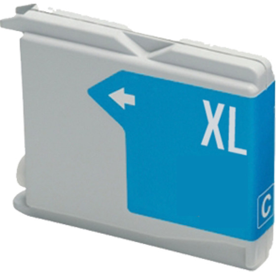 Ink cartridge Cyan replaces Brother LC1100C / LC980C, LC61 OEM - (LC1100C_IC)