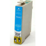 Ink cartridge Cyan replaces Epson C13T04424010, T0442 OEM - (T0442_IC)