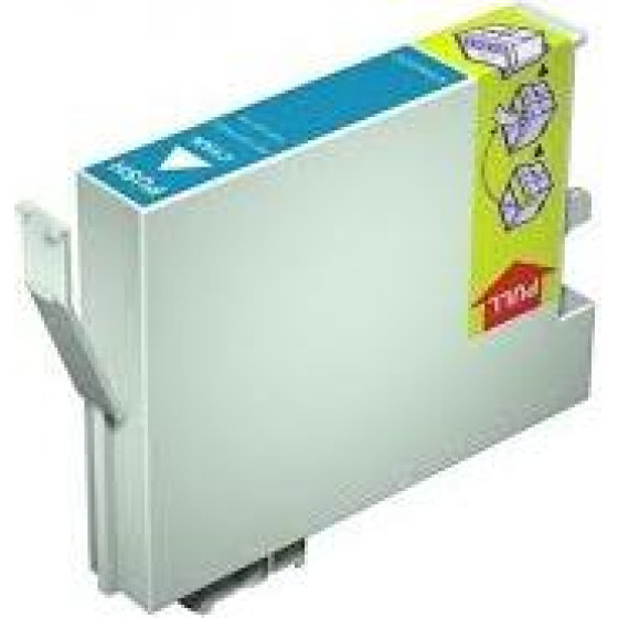 Ink cartridge Cyan replaces Epson C13T07124012, T0712/ C13T08924011, T0892 OEM - (T0712_IC)