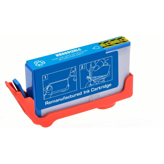 Ink cartridge Cyan replaces HP 3YL81AE, 912XL OEM - (912CXL_IR)
