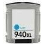 Ink cartridge Cyan replaces HP C4907AE, 940XL OEM - (940CXL_IC)