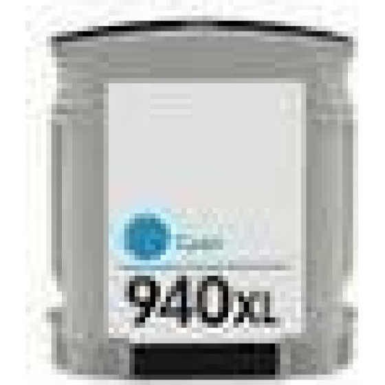 Ink cartridge Cyan replaces HP C4907AE, 940XL OEM - (940CXL_IC)