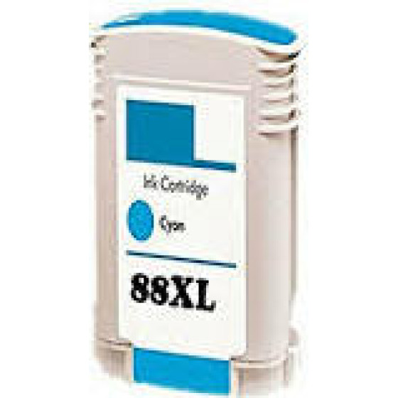 Ink cartridge Cyan replaces HP C9391AE, 88XL OEM - (C9391AE_IC)