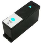 Ink cartridge Cyan replaces Lexmark 14N1069E, 100XL OEM - (100CXL_IC)