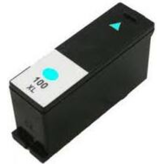 Ink cartridge Cyan replaces Lexmark 14N1069E, 100XL OEM - (100CXL_IC)