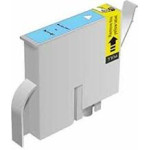 Ink cartridge Light Cyan replaces Epson C13T03454010, T0345 OEM - (T0345_IC)