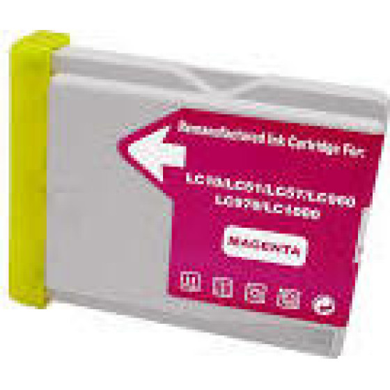 Ink cartridge Magenta replaces Brother LC1000M, LC51 OEM - (LC-1000M_IC)