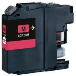 Ink cartridge Magenta replaces Brother LC123M OEM - (LC123M_IC)