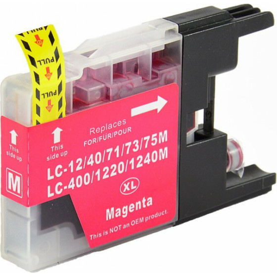 Ink cartridge Magenta replaces Brother LC1240M OEM - (LC1240M_IC)