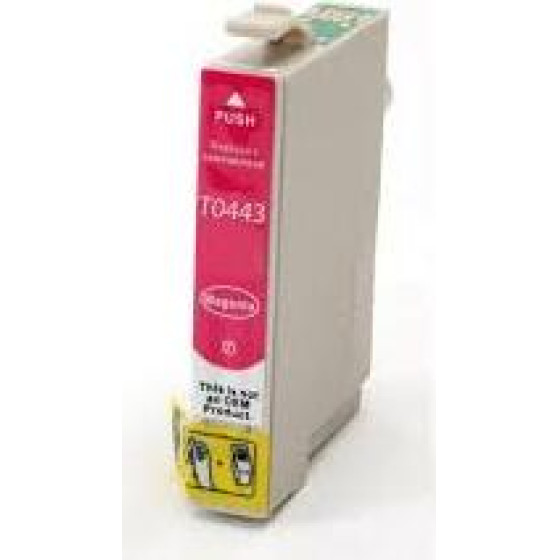 Ink cartridge Magenta replaces Epson C13T04434010, T0443 OEM - (T0443_IC)