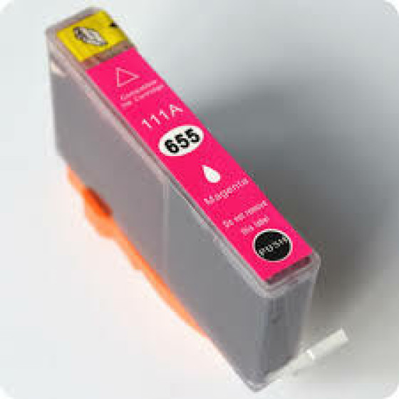 Ink cartridge Magenta replaces HP CZ111AE, 655 OEM - (655MXL_IC)