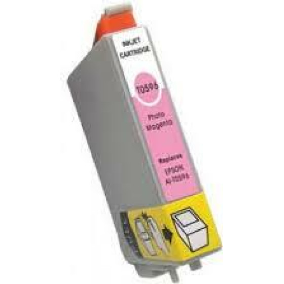 Ink cartridge Photo Magenta replaces Epson C13T05964010, T0596 OEM - (T0596_IC)