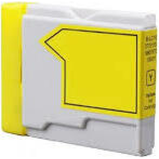 Ink cartridge Yellow replaces Brother LC1000Y, LC51 OEM - (LC-1000Y_IC)