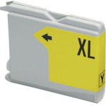 Ink cartridge Yellow replaces Brother LC1100Y / LC980Y, LC61 OEM - (LC1100Y_IC)