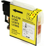 Ink cartridge Yellow replaces Brother LC985Y OEM - (LC985Y_IC)