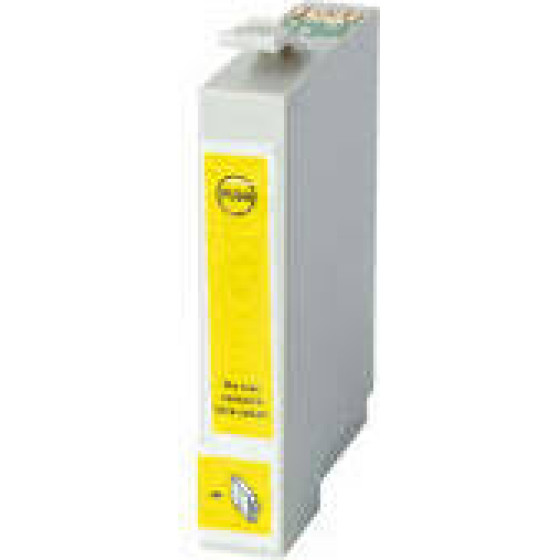 Ink cartridge Yellow replaces Epson C13T04844010, T0484 OEM - (T0484_IC)