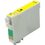 Ink cartridge Yellow replaces Epson C13T05544010, T0554 OEM - (T0554_IC)