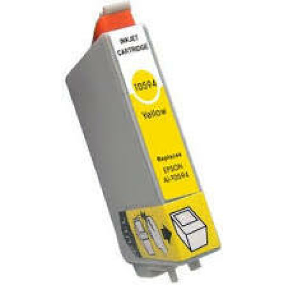 Ink cartridge Yellow replaces Epson C13T05944010, T0594 OEM - (T0594_IC)