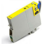 Ink cartridge Yellow replaces Epson C13T06144010, T0614 OEM - (T0614_IC)