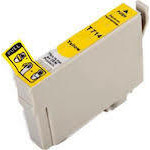Ink cartridge Yellow replaces Epson C13T07144012, T0714/ C13T08944011, T0894 OEM - (T0714_IC)